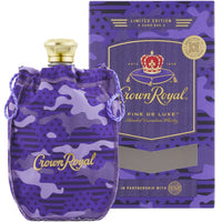 Crown Royal Crown Royal Limited Edition Purple Camo Bag Canadian Whisky