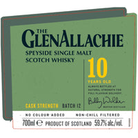 GlenAllachie Glenallachie 10 Year Old Cask Strength Batch 12 Scotch