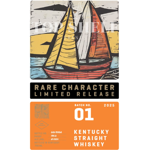 Rare Character Whiskey Rare Character Limited Release Kentucky Straight Whiskey 2025 Edition Straight Whiskey