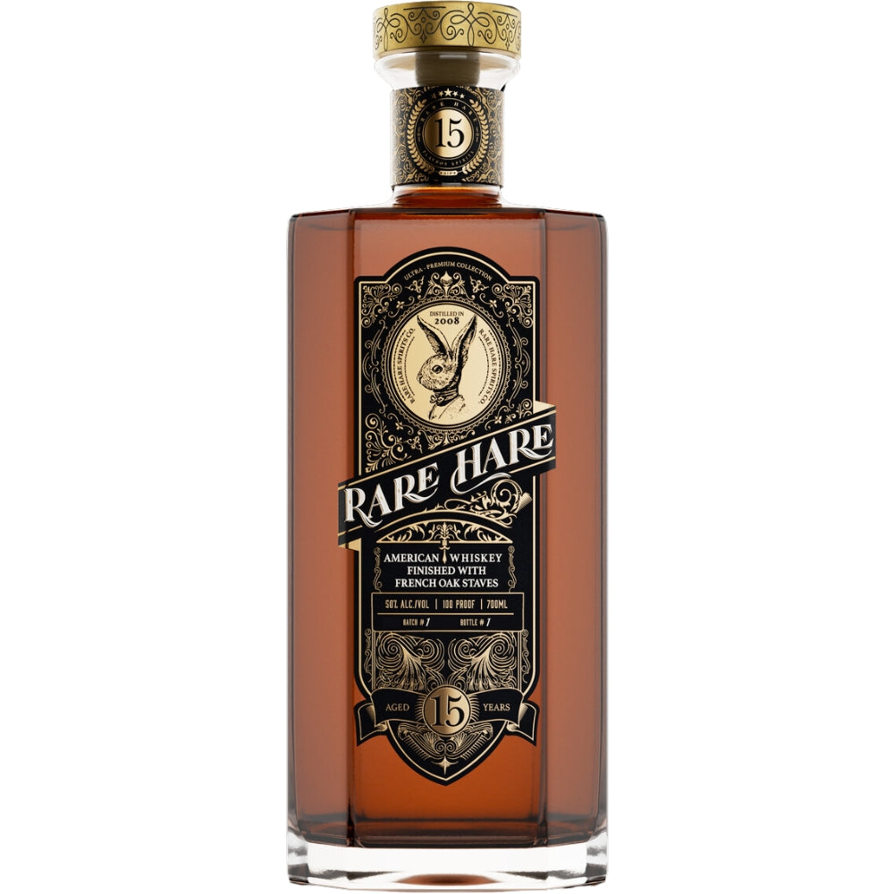 Rare Hare Rare Hare 15 Year Old French Oak Stave Finished Whiskey American Whiskey