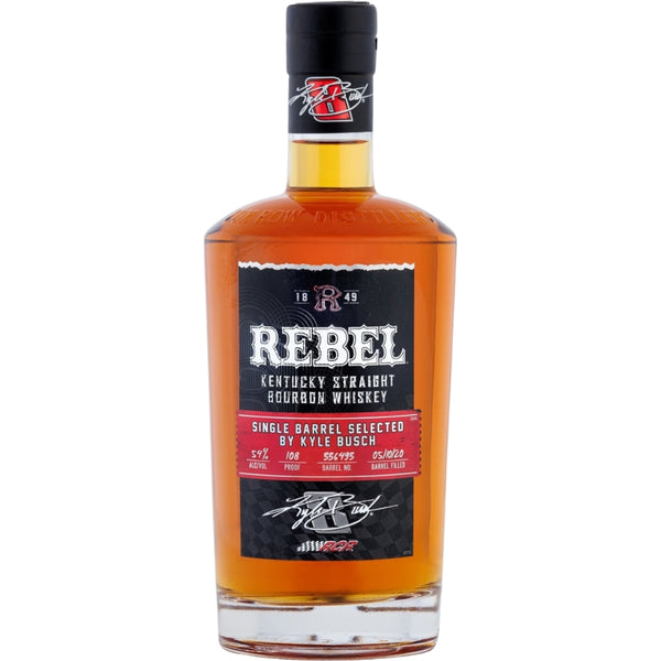 Rebel Bourbon Rebel Single Barrel Bourbon By Kyle Busch Bourbon