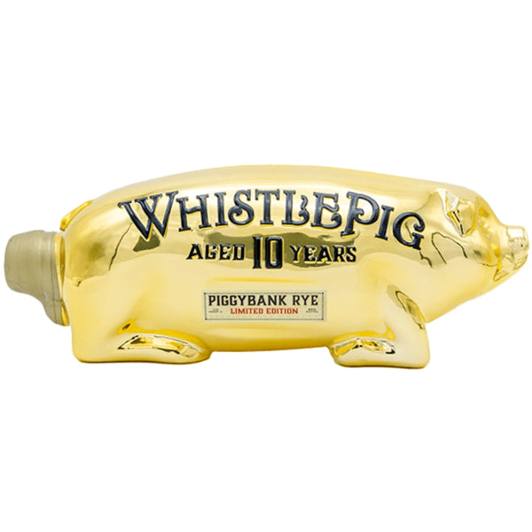 Whistlepig Piggybank Straight Rye Gold Edition 1L - My Bev Store