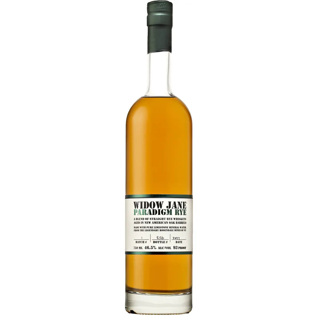 Widow Jane Widow Jane Rye Paradigm Whiskey