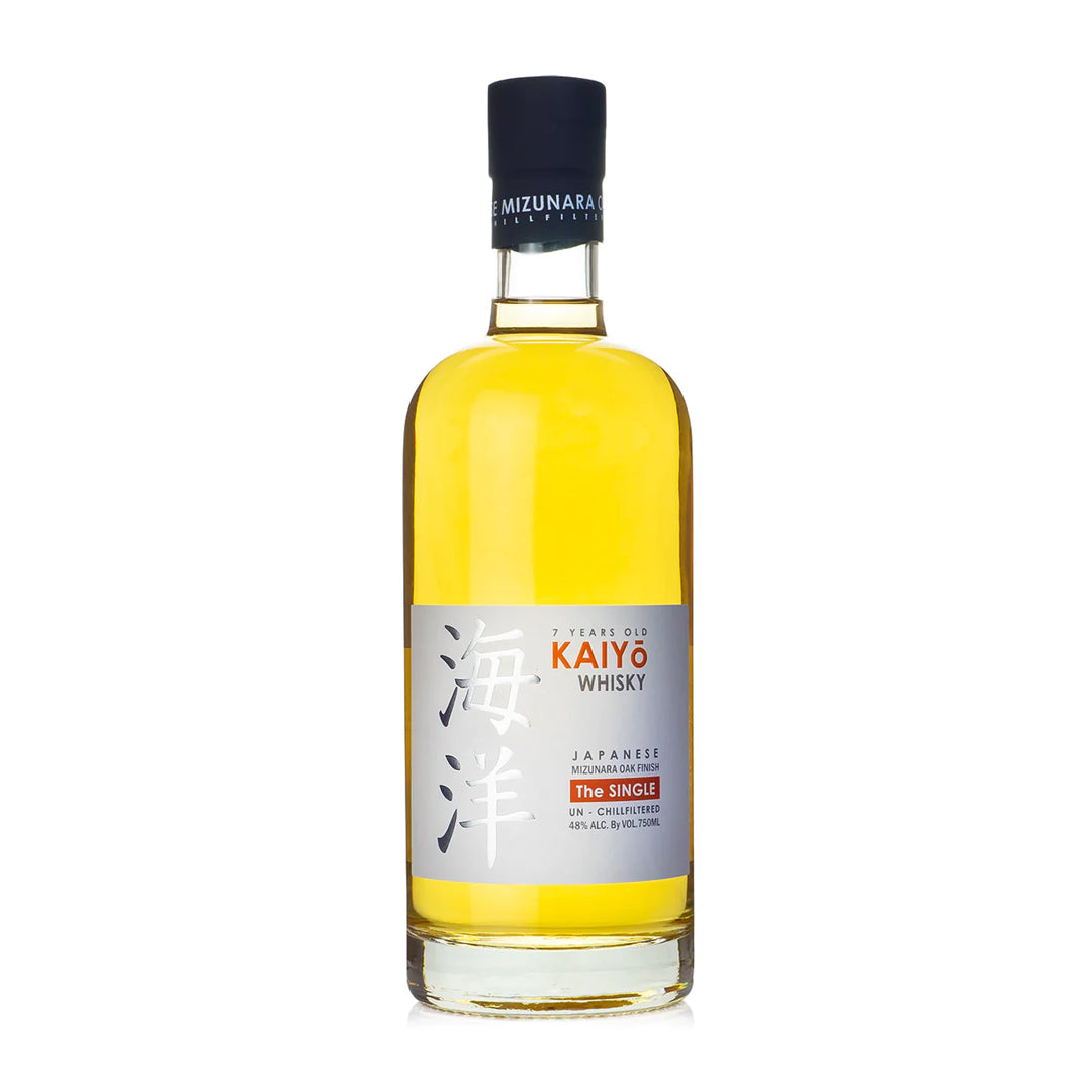 Kaiyo Whisky Kaiyo Whisky 7 Years Old The Single Japanese Mizunara Oak Finish 750 ML Bottle Japanese Whiskey