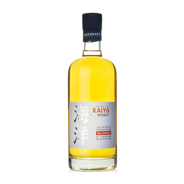 Kaiyo Whisky Kaiyo Whisky 7 Years Old The Single Japanese Mizunara Oak Finish 750 ML Bottle Japanese Whiskey