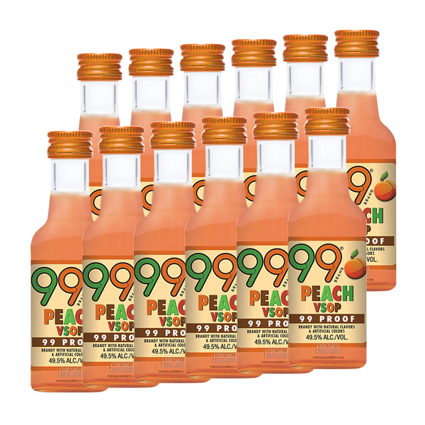 99 Liqueur 99 Peach VSOP 12 Pack Liqueur