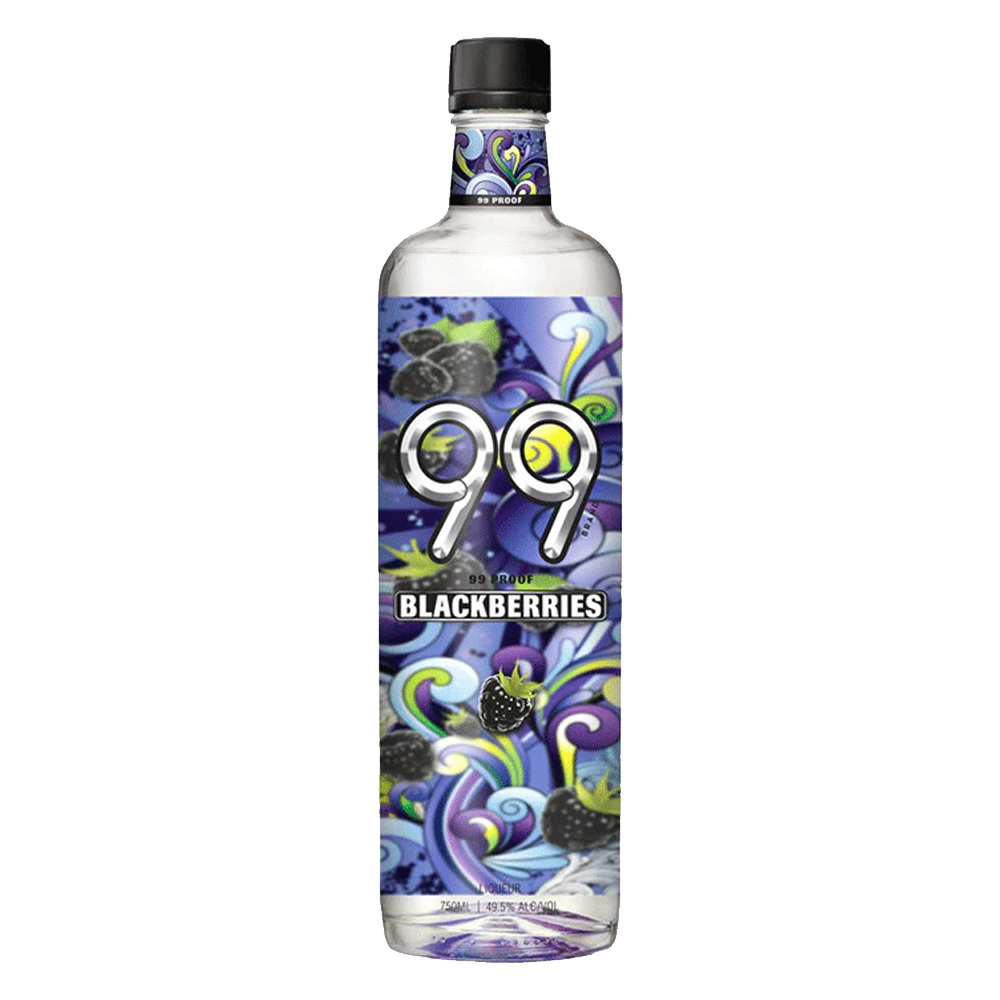 99 Liqueur 99 Blackberries 750ml Bottle Liqueur