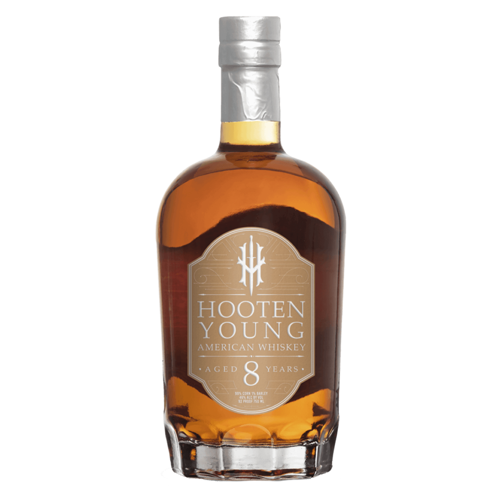 Hooten Young Hooten Young American Whiskey Aged 8 Years Signed by Norm Hooten American Whiskey
