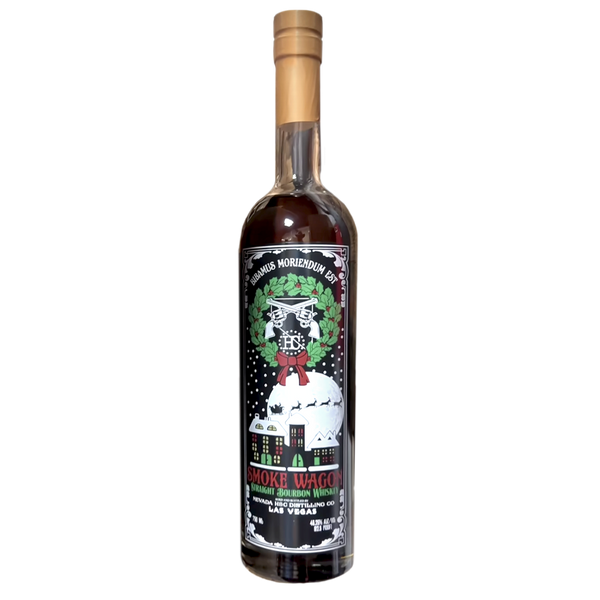 Smoke Wagon Smoke Wagon Straight Bourbon Whiskey Christmas Limited Edition 2023 Straight Bourbon Whiskey