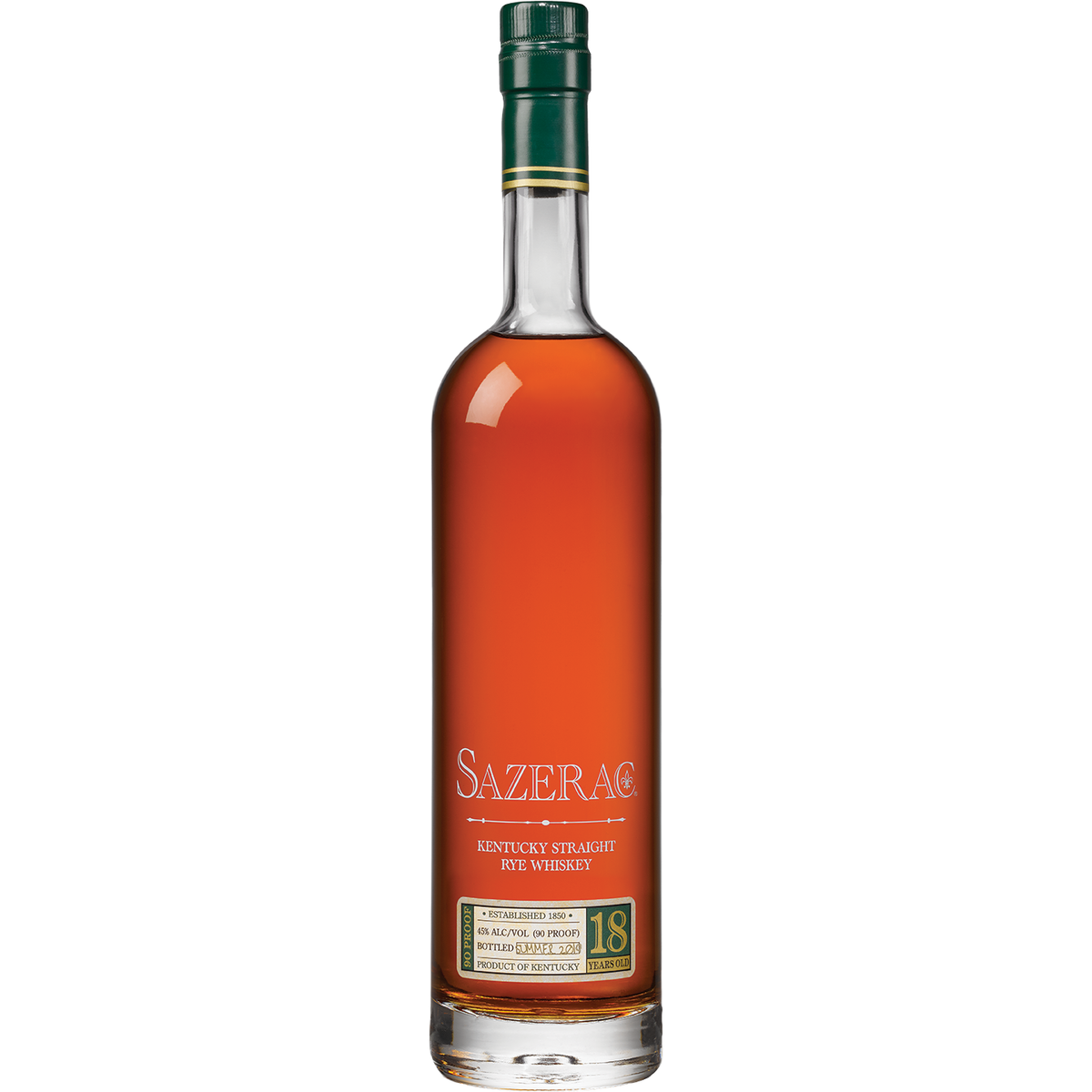 Sazerac Sazerac Kentucky Straight Rye Whiskey 18 Years Old Fall 2023