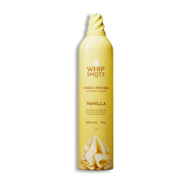 Whip Shots Whip Shots Vodka Infused Vanilla Whipped Cream 375 ML Bottle Vodka