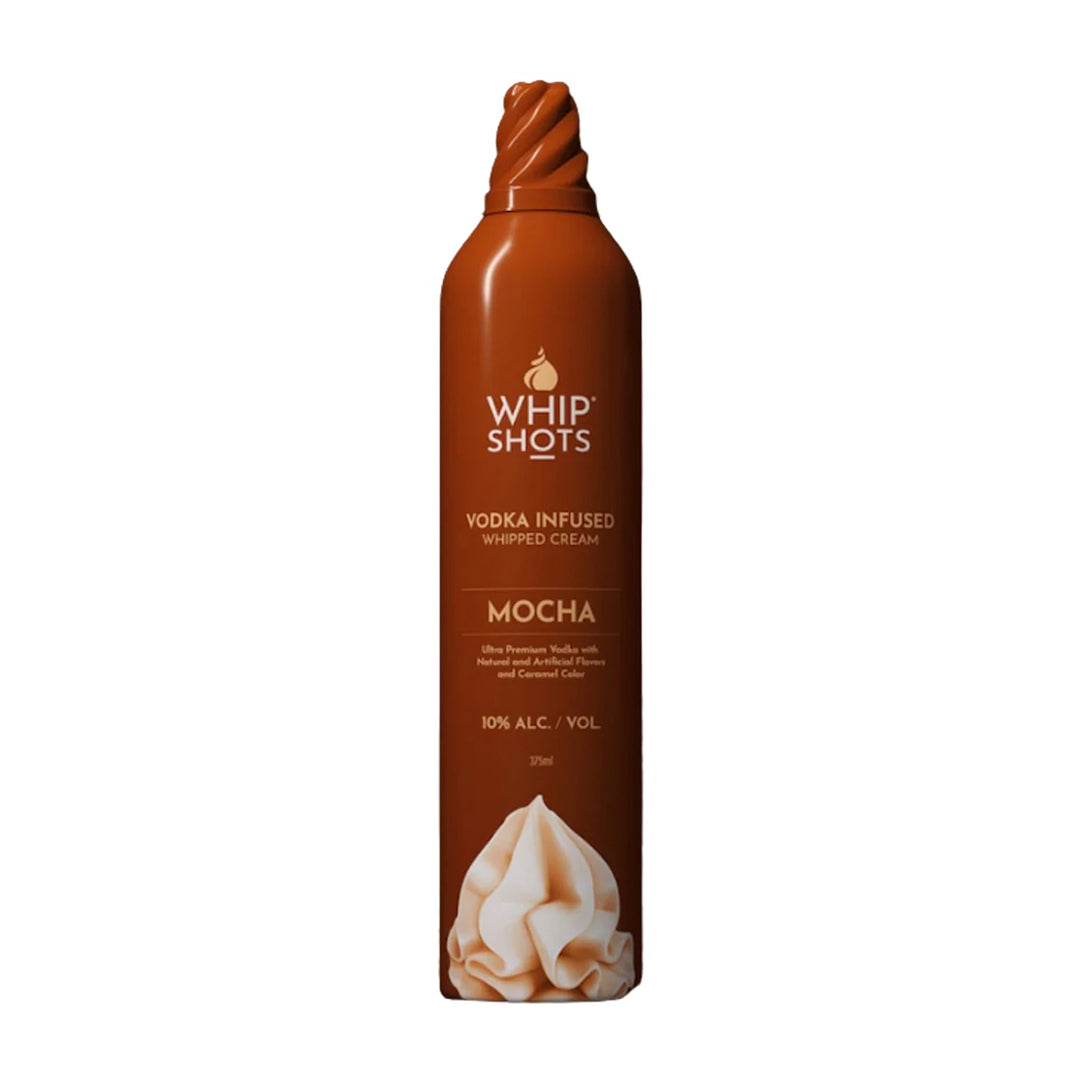 Whip Shots Whip Shots Vodka infused Mocha Whipped Cream 375 ML Bottle Vodka
