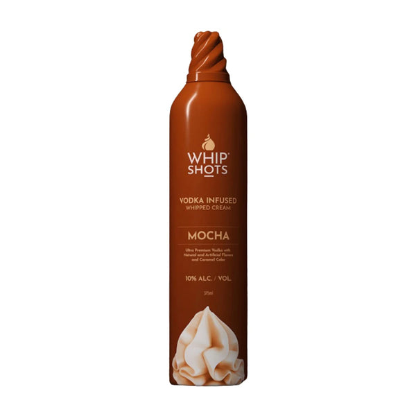 Whip Shots Whip Shots Vodka infused Mocha Whipped Cream 375 ML Bottle Vodka