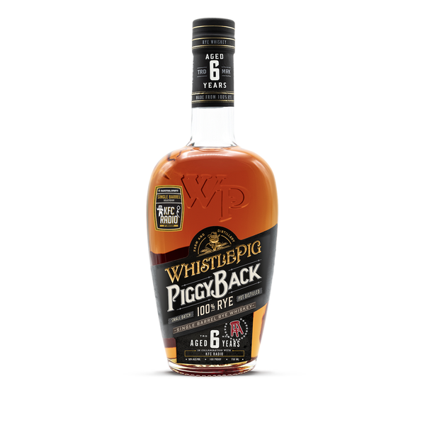 Whistle Pig Whistlepig PiggyBack Barstool Sports KFC Radio Single Barrel Rye Rye Whiskey