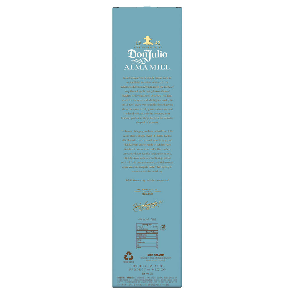Don Julio Don Julio Alma Miel Tequila
