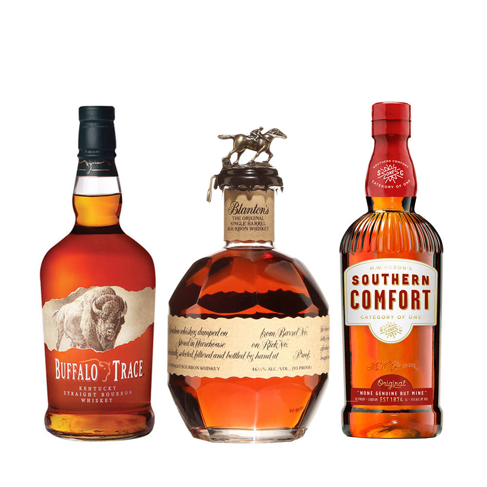 My Bev Store Blanton's, Buffalo Trace, & Southern Comfort Bundle Whiskey