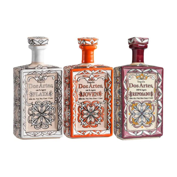 Dos Artes Tequila Dos Artes Additive Free 1 Liter Bundle Tequila
