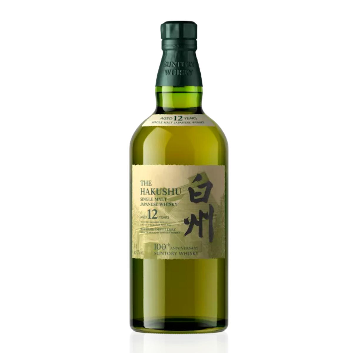 The Hakushu The Hakushu Single Malt Japanese Whiskey Aged 12 Years 100th Anniversary Japanese Whiskey