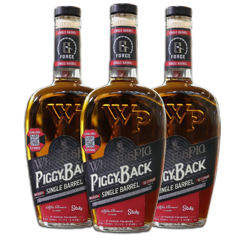 Whistlepig 3 Pack WhistlePig PiggyBack Legends Series: Alfa Romeo F1® Team Stake Barrel Whiskey