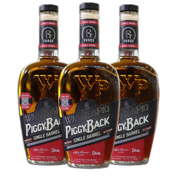 Whistlepig 3 Pack WhistlePig PiggyBack Legends Series: Alfa Romeo F1® Team Stake Barrel Whiskey