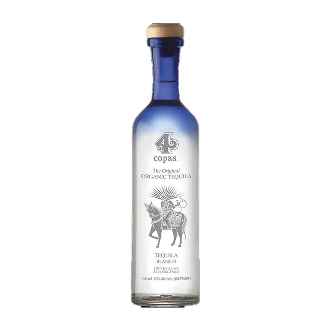 4 Copas 4 Copas Blanco 750 ML Bottle Tequila