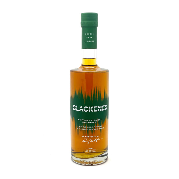 Blackened American Whiskey Blackened Rye Whiskey 750 ML Bottle Rye Whiskey