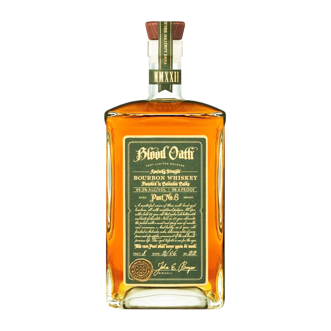 Blood Oath Blood Oath Bourbon #8 Kentucky Straight Bourbon Whiskey