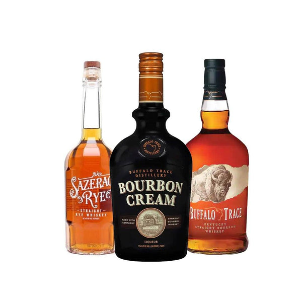 My Bev Store Buffalo Trace Starter Pack Buffalo Trace Starter Pack* Buffalo Trace Bourbon, Buffalo Trace Bourbon Cream, Sazerac Rye