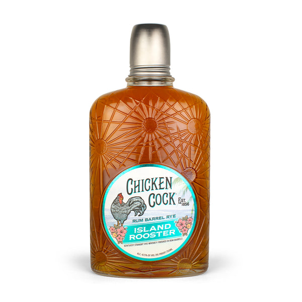 Chicken Cock Whiskey Chicken Cock Rum Barrel Rye Island Rooster Rye Whiskey