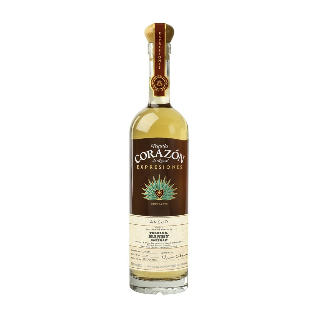 Tequila Corazon Corazon Anejo Thomas H Handy Sazerac Tequila