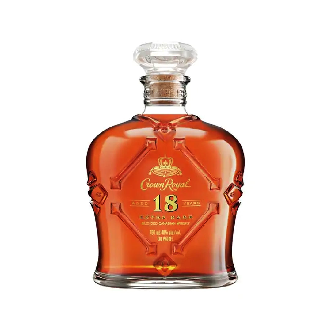 Crown Royal Crown Royal Aged 18 Years Extra Rare Canadian Whiskey