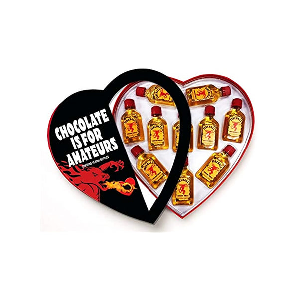 Fireball Fireball Heart 10 Pack Bottles Whiskey