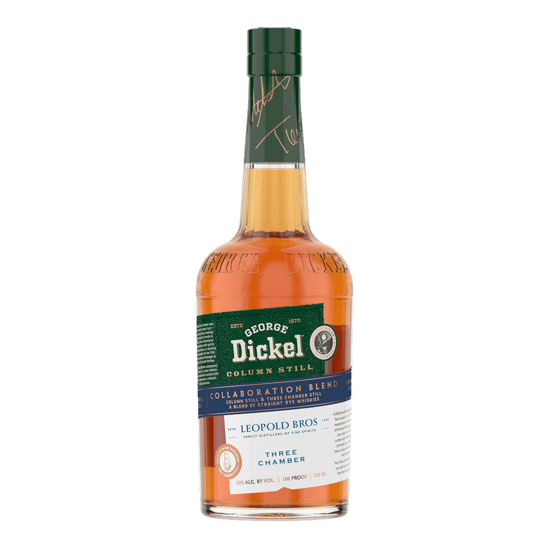George Dickel George Dickel Column Still Collaboration Blend Leopold Bros Three Chamber Rye Whiskey