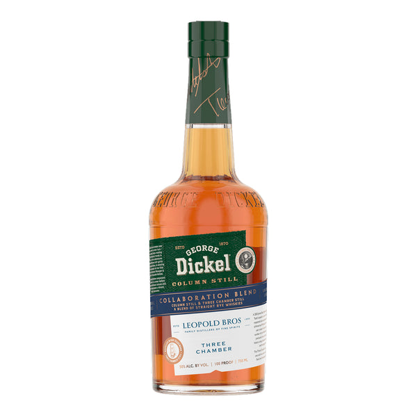 George Dickel George Dickel Column Still Collaboration Blend Leopold Bros Three Chamber Rye Whiskey