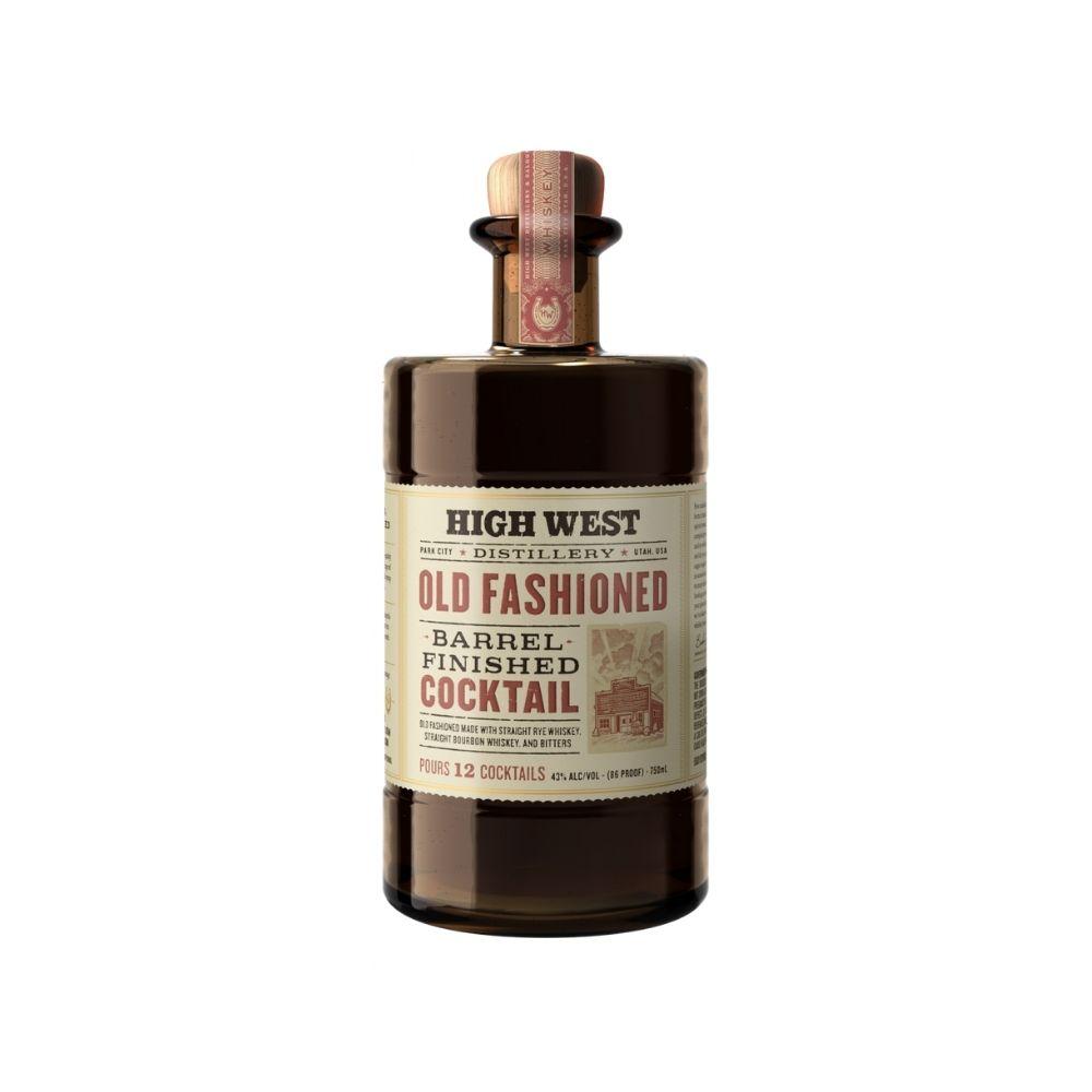 High West Whiskey High West Old Fashioned Barrel Finished Cocktail Cocktail