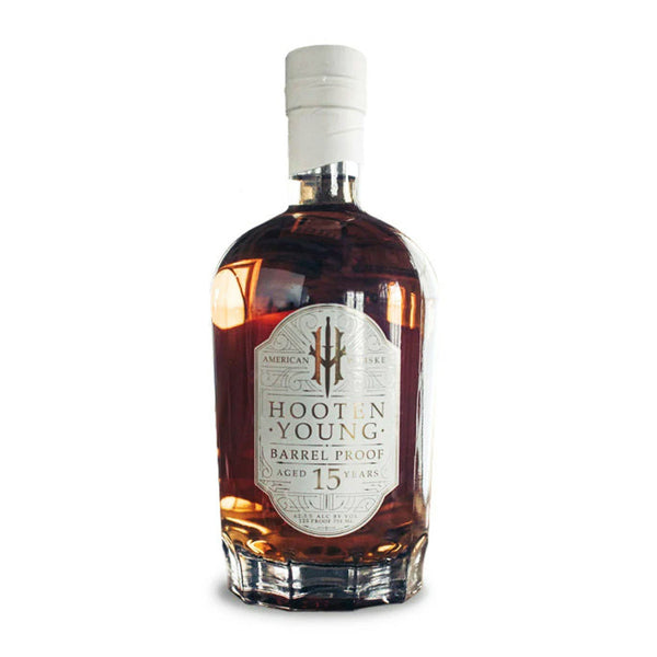 Hooten Young Hooten Young Barrel Proof Aged 15 Years Signed by Norm Hooten American Whiskey