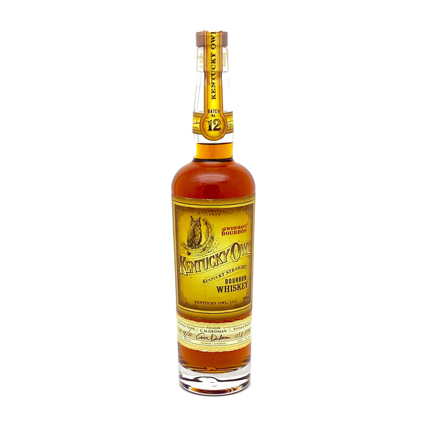 Kentucky Owl Kentucky Owl The Wise man Bourbon Batch 12 750 ML Bottle Kentucky Straight Bourbon Whiskey