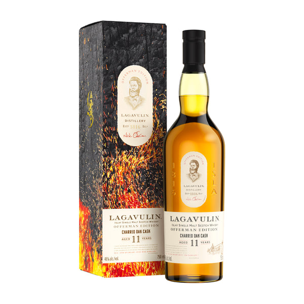 Lagavulin Lagavulin Charred Oak Cask 11 Years Offerman Edition 750 ML Bottle Scotch Whisky