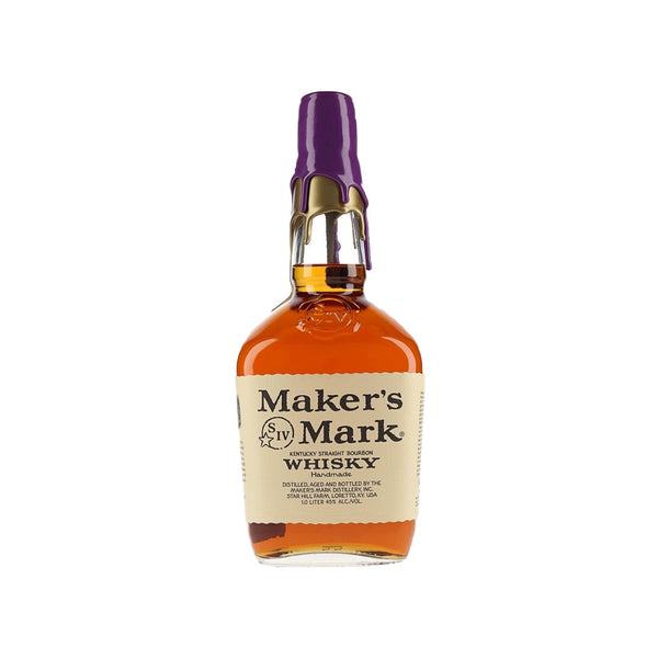 Maker's Mark Maker's Mark Los Angeles Lakers Purple and Gold Wax Kentucky Straight Bourbon Whisky