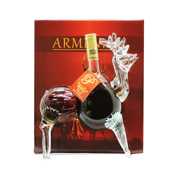 Apollo Imports Proshyan Armenian Brandy 5 Year Old V.S.O.P. Deer Brandy