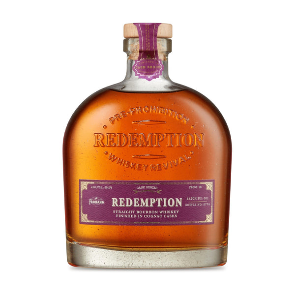 Redemption Redemption Straight Bourbon Whiskey Finished in Cognac Casks 750 ML Bottle Straight Bourbon Whiskey