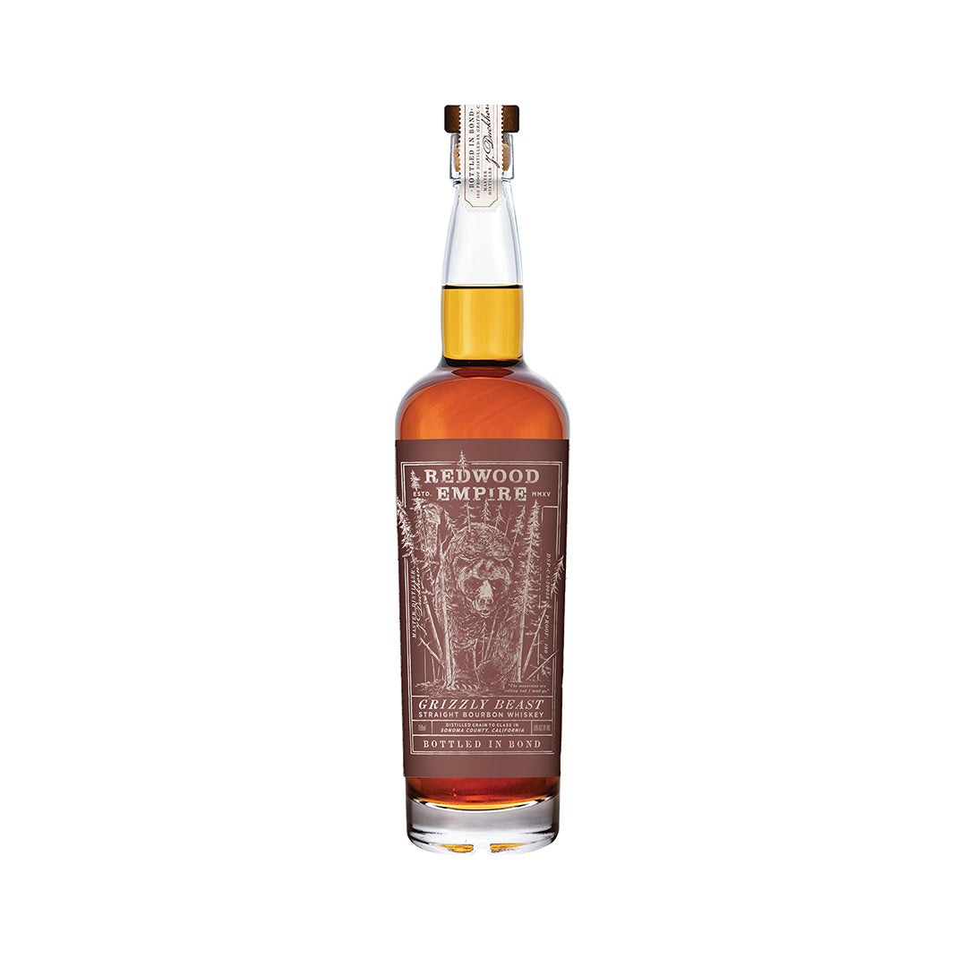 Redwood Empire Redwood Empire Grizzly Beast Straight Bourbon Whiskey Straight Bourbon Whiskey