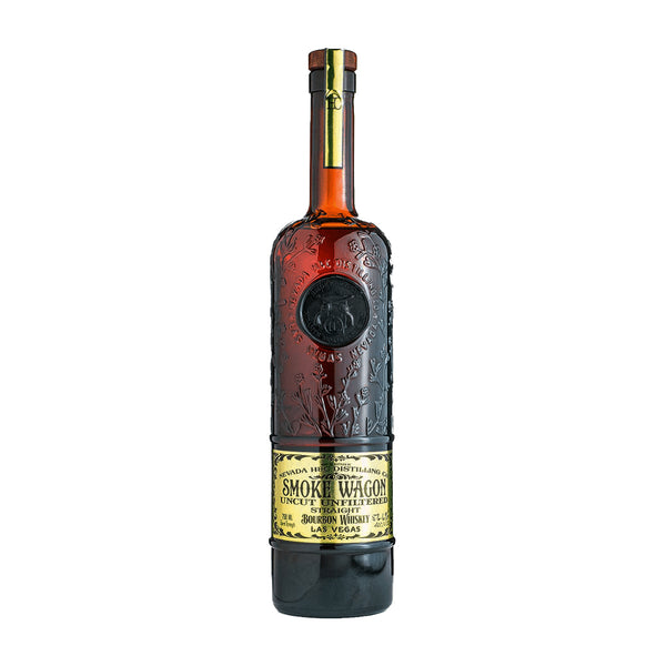 Smoke Wagon Bourbon Smoke Wagon Uncut Unfiltered Bourbon Whiskey 750 ML Bottle Straight Bourbon Whiskey