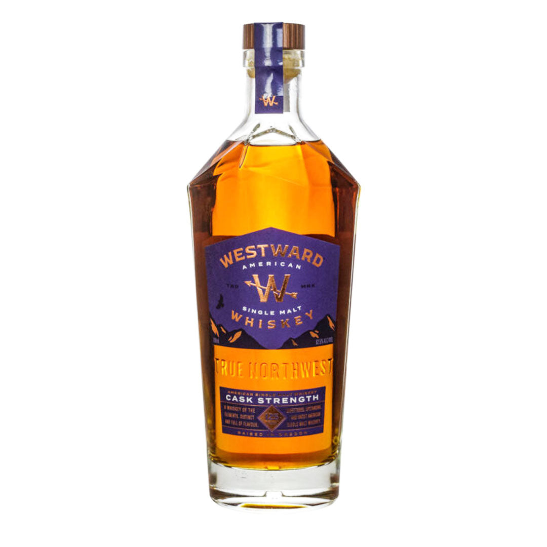 Westward Whiskey Westward Single Malt Whiskey Cask Strength 125 Proof American Whiskey
