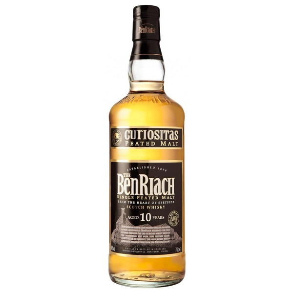 Benriach Benriach Curiositas Peated Malt Single Malt Scotch 10 Year Scotch