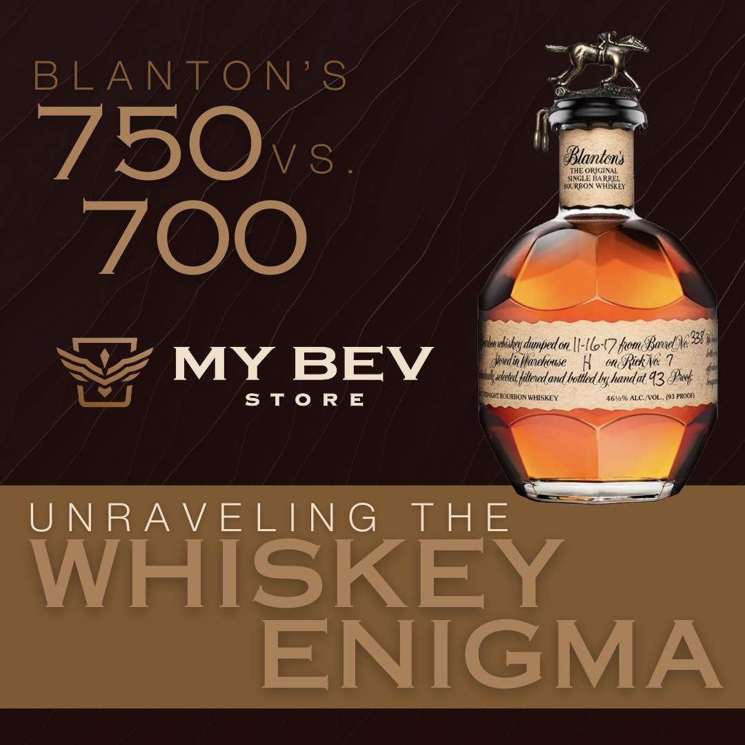 Blanton's 750 vs. 700: Unraveling the Whiskey Enigma