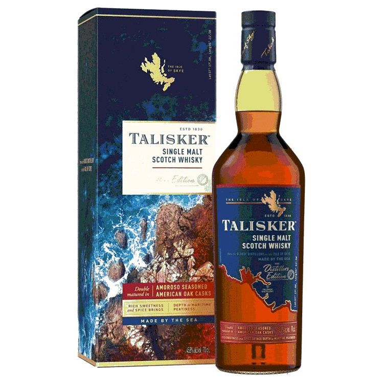 Talisker Talisker The Distillers Edition Double Matured in Amoroso Seasoned American Oak Casks Single Malt Scotch Whisky