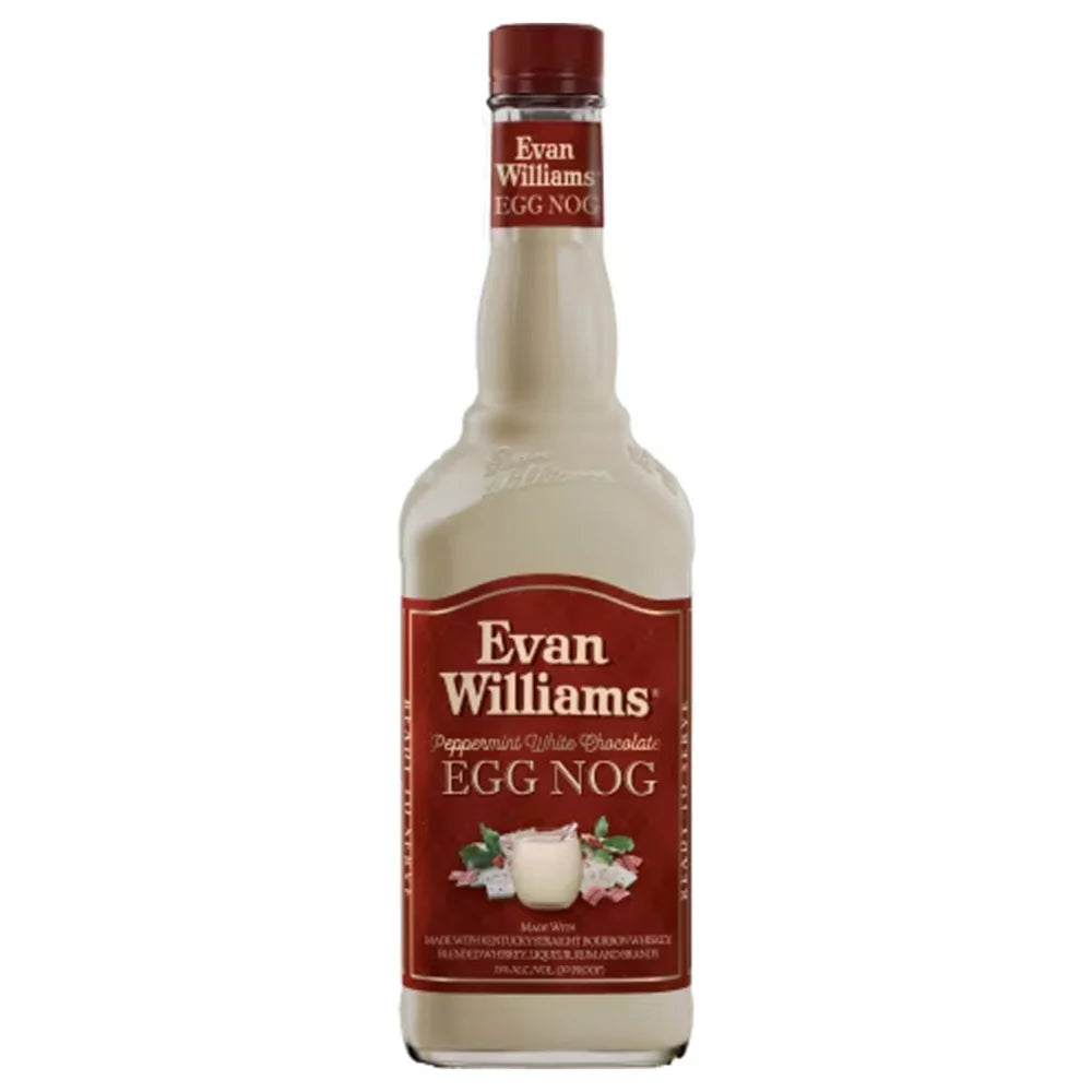 Evan Williams Egg Nog Peppermint White Chocolate - My Bev Store