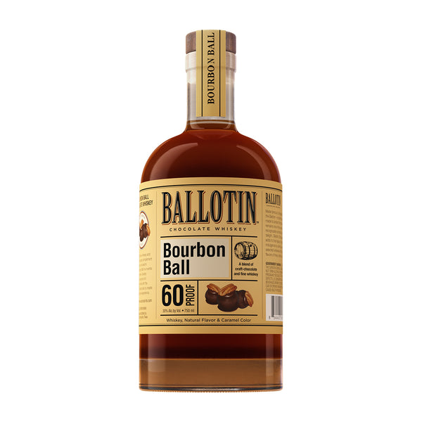 Ballotin Bourbon Ball Chocolate 750 ML Bottle