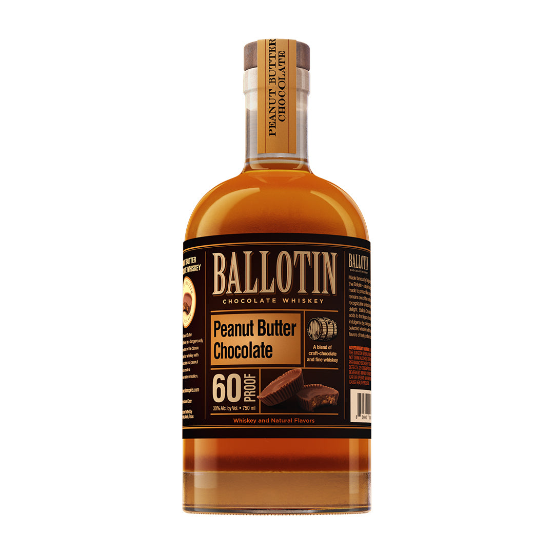 Buy Ballotin Peanut Butter Chocolate 750 ML Bottle My Bev Store My